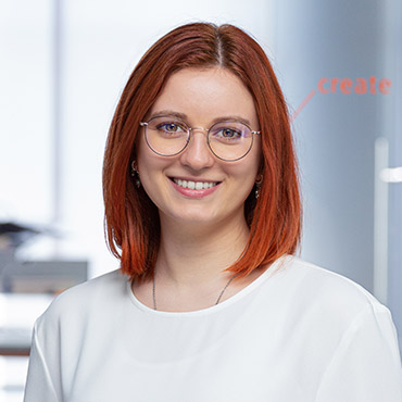 Melissa Eyb, Portrait, Bereich ZUP-Team